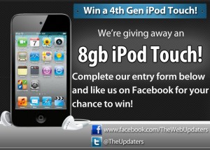 Win an iPod Touch with TheUpdaters.co.uk