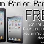 Get a FREE iPad or iPad Mini
